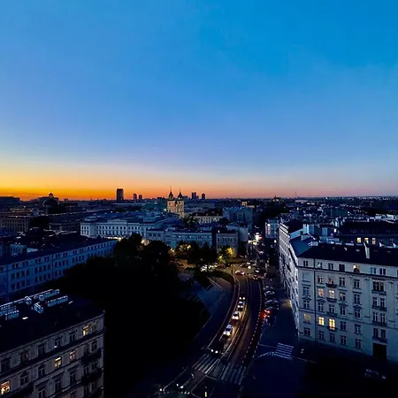 Apartman Tamka Center Z Widokiem Na Warszawe Varsó