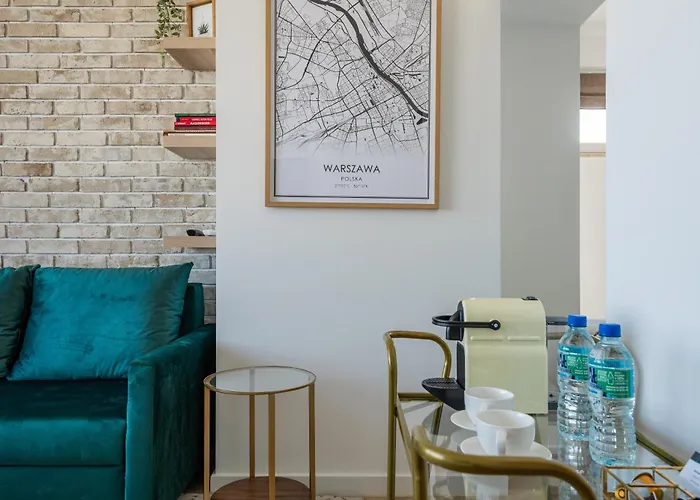 Apartment Tamka Center Z Widokiem Na Warszawe Warsaw