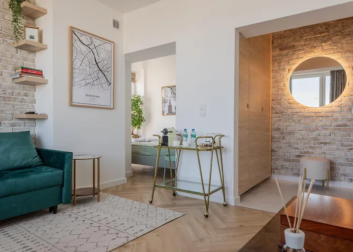 Tamka Center Z Widokiem Na Warszawe