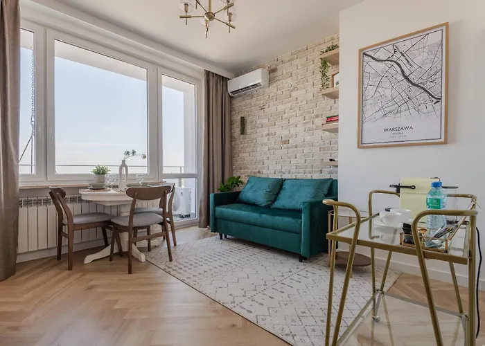 Tamka Center Z Widokiem Na Warszawe *