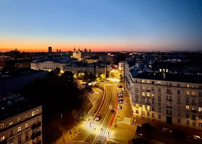 Tamka Center Z Widokiem Na Warszawe Apartment Warsaw