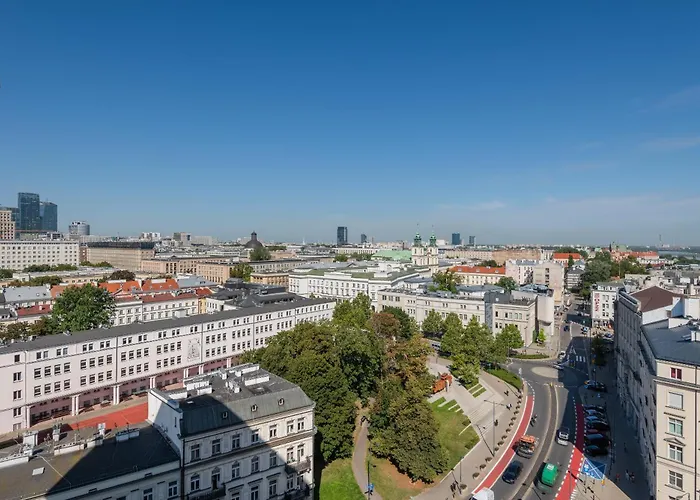 Tamka Center Z Widokiem Na Warszawe Warsaw