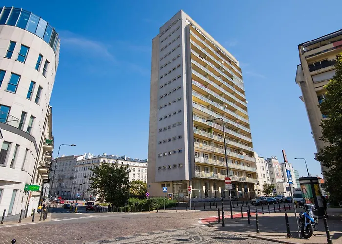 Tamka Center Z Widokiem Na Warszawe Apartment