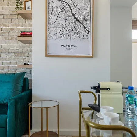 アパート Tamka Center Z Widokiem Na Warszawe ワルシャワ