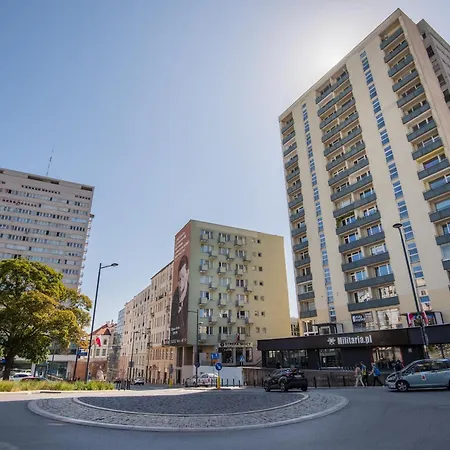 Tamka Center Z Widokiem Na Warszawe アパート *