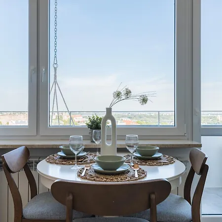 Tamka Center Z Widokiem Na Warszawe Apartman Varsó